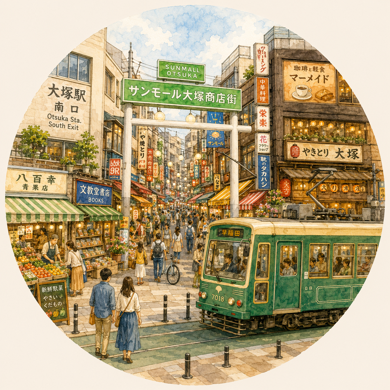 サンモール大塚台商店街